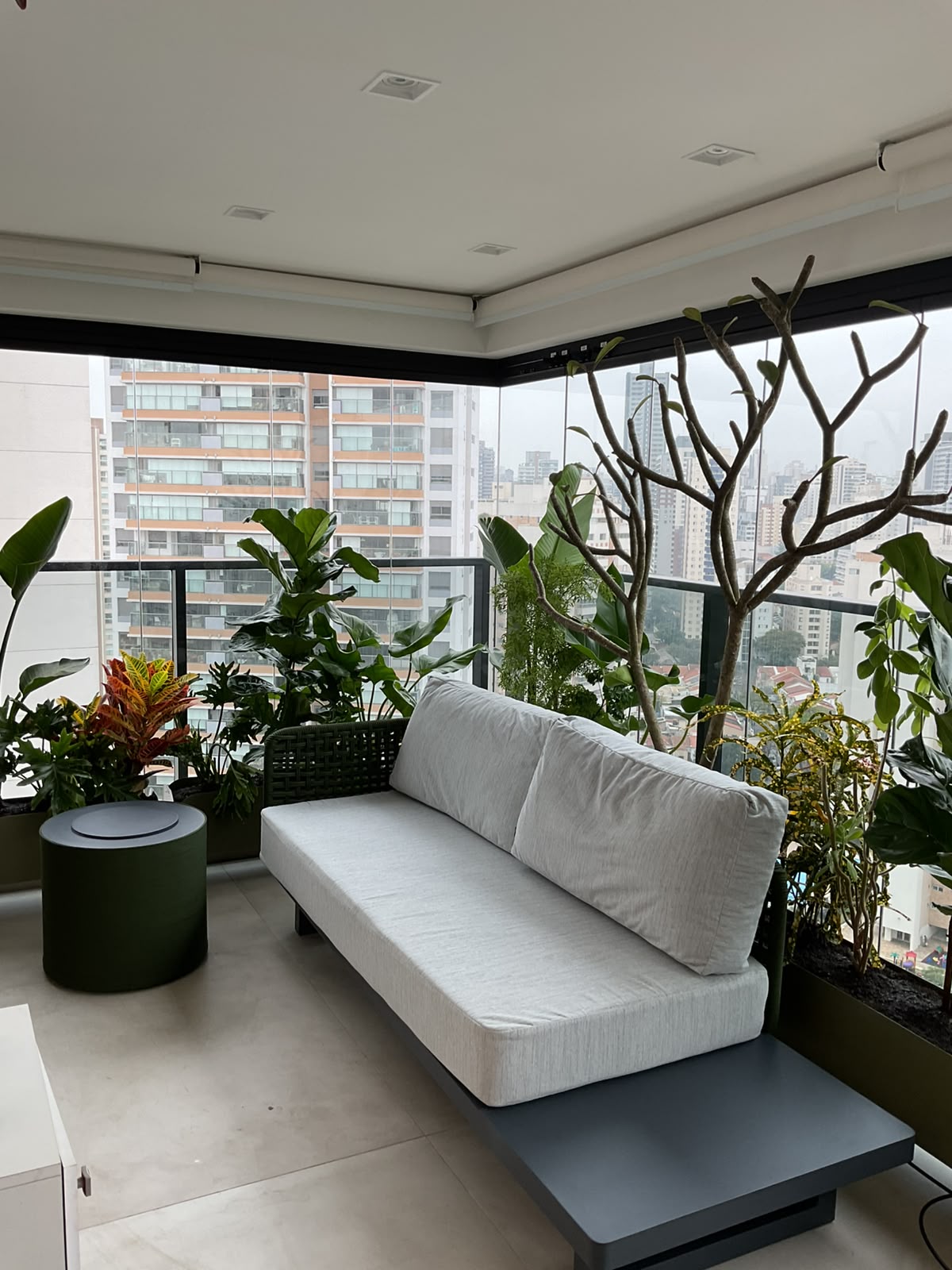Composição de plantas em projeto residencial do Estúdio Coque