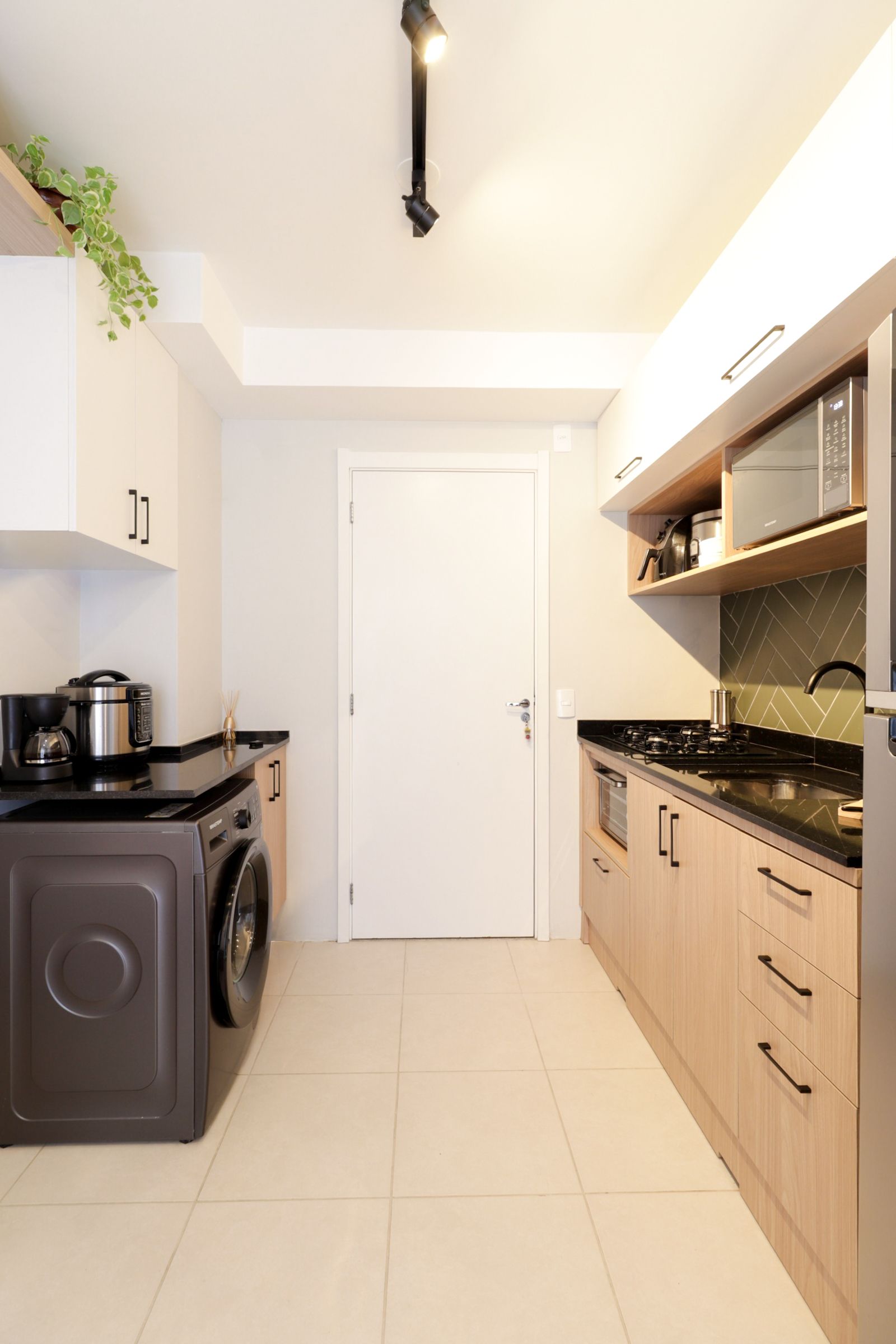 Layout inteligente em apartamento compacto
