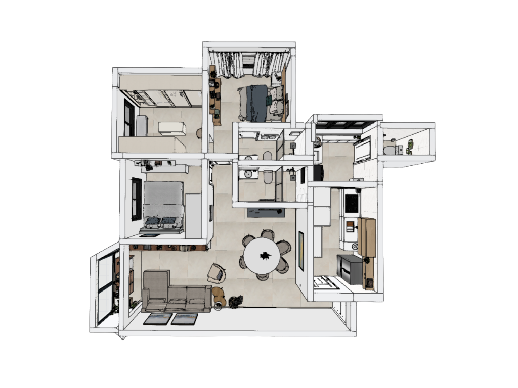 Planta do Projeto Tramway